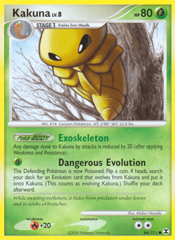 Kakuna, carta 66 de Rising Rivals