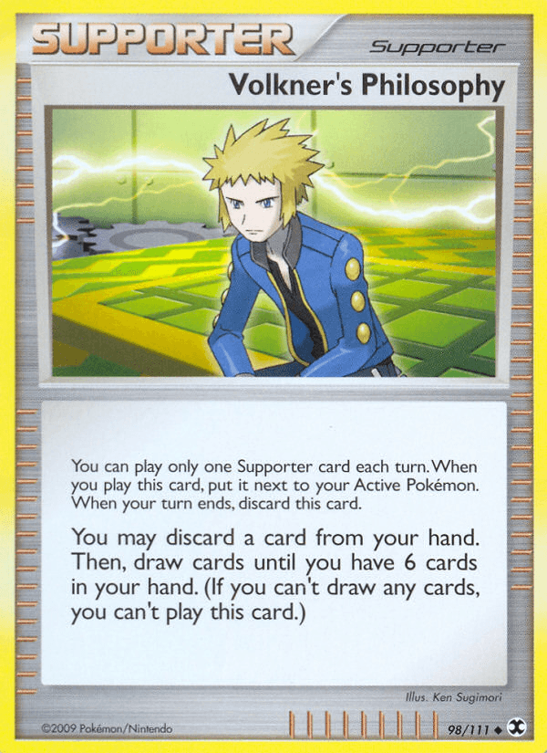 Volkner's Philosophy, carta 98 de Rising Rivals
