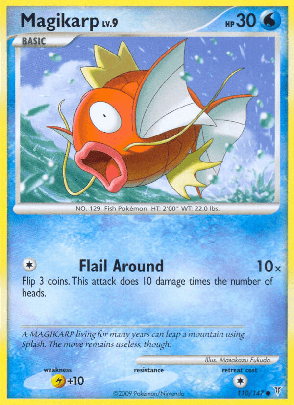 Magikarp, carta 110 de Supreme Victors