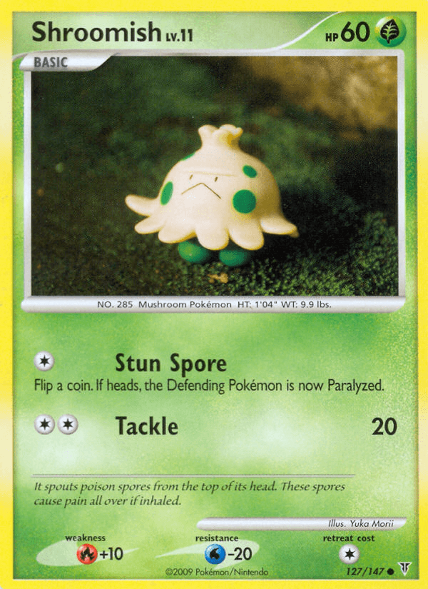 Shroomish, carta 127 de Supreme Victors