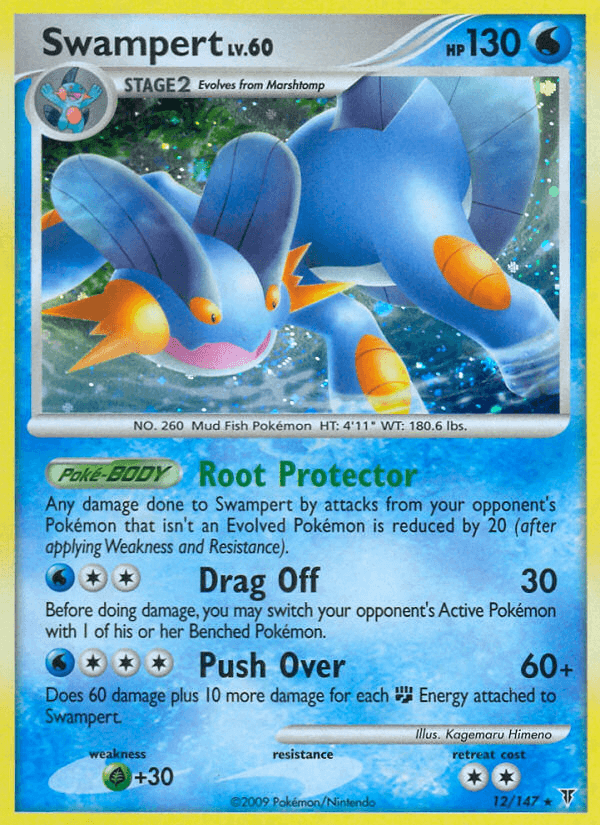 Swampert, carta 12 de Supreme Victors
