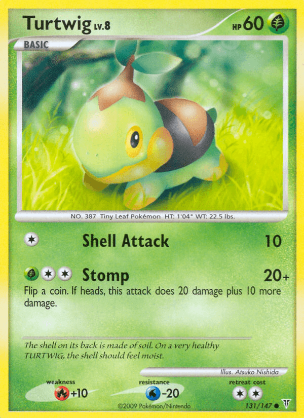 Turtwig, carta 131 de Supreme Victors