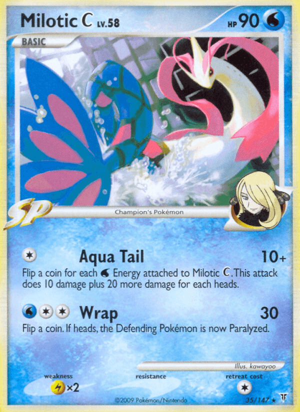 Milotic C, carta 35 de Supreme Victors