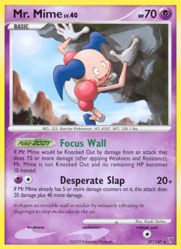 Mr. Mime, carta 37 de Supreme Victors