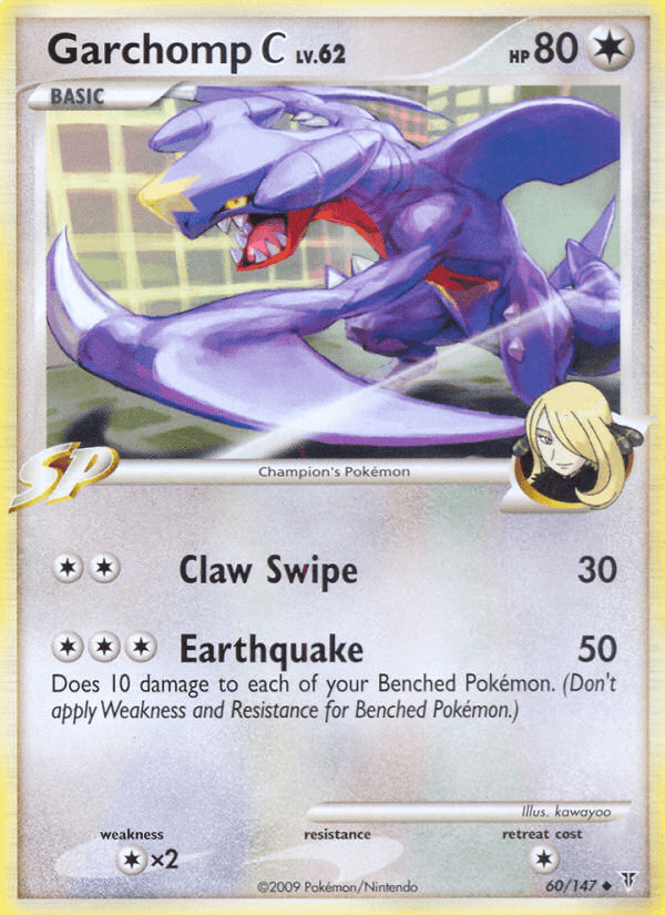 Garchomp C, carta 60 de Supreme Victors