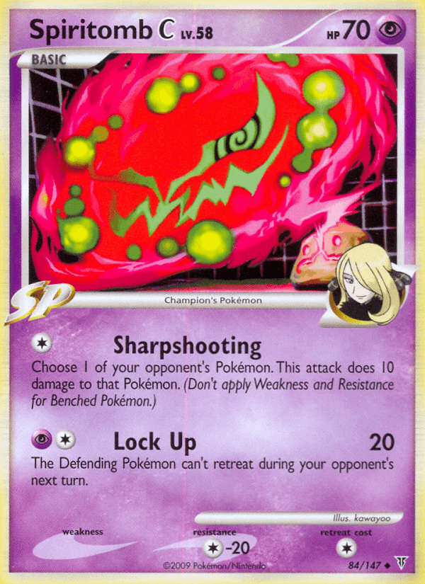 Spiritomb C, carta 84 de Supreme Victors