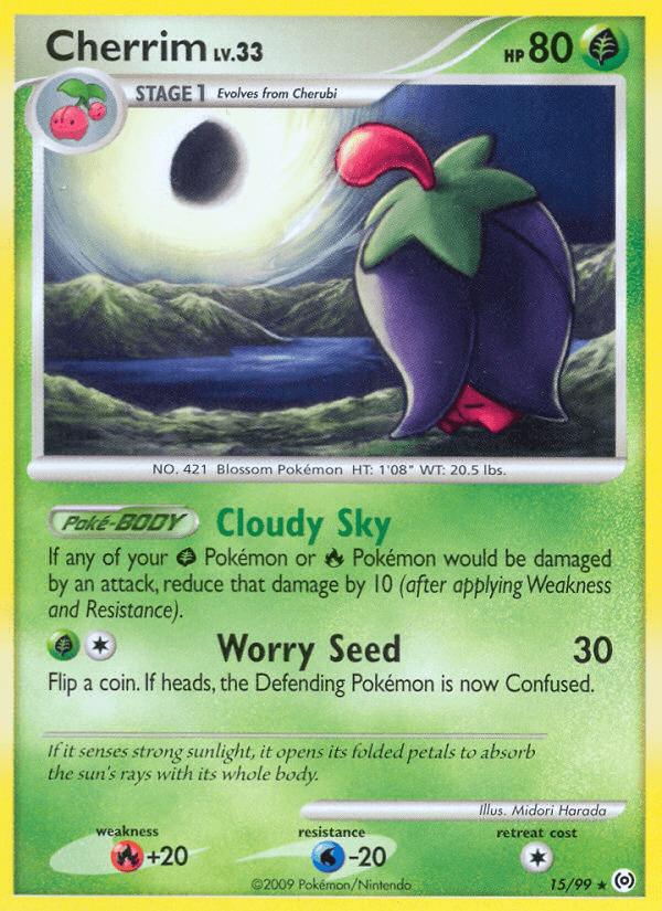 Cherrim, carta 15 de Arceus