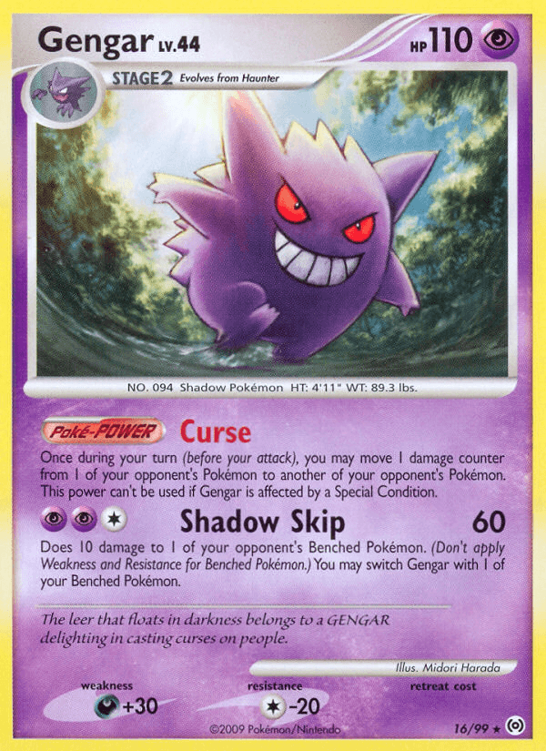 Gengar, carta 16 de Arceus