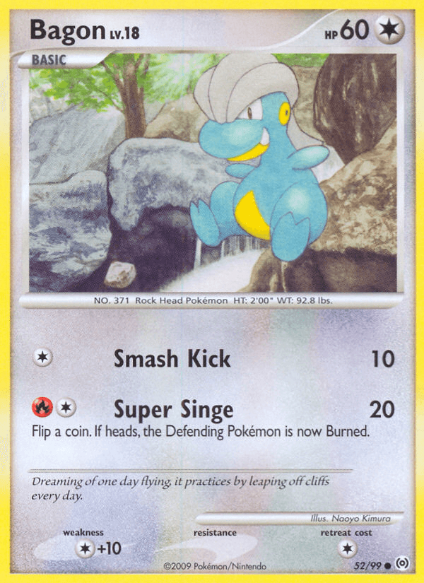 Bagon, carta 52 de Arceus