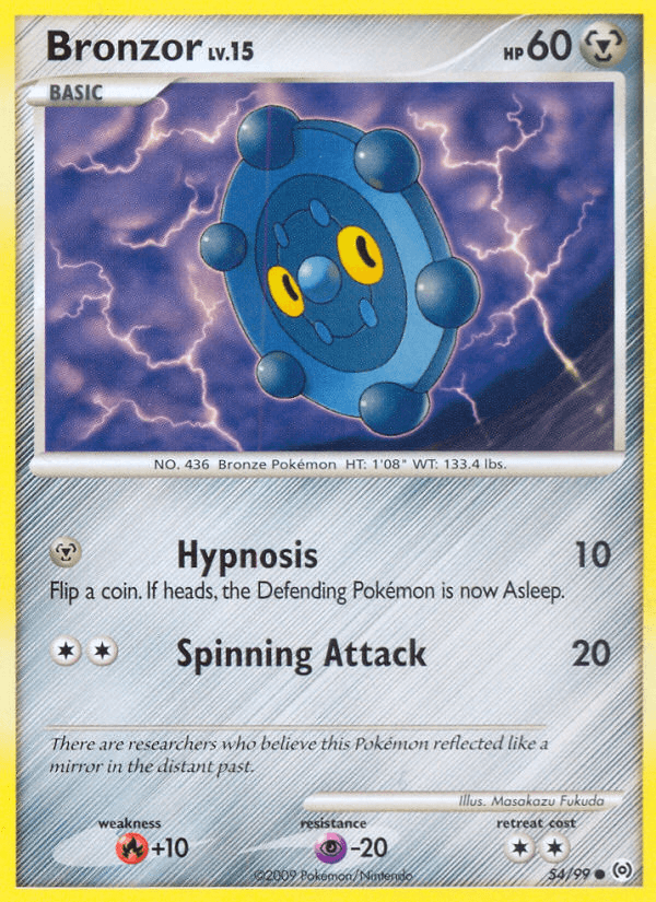 Bronzor, carta 54 de Arceus