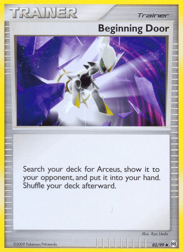 Beginning Door, carta 82 de Arceus