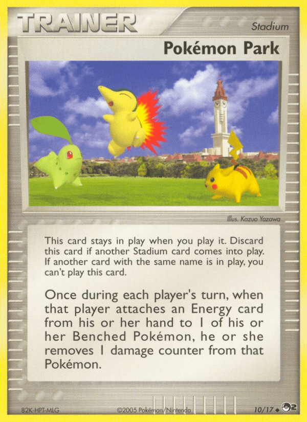 Pokémon Park, carta 10 de POP Series 2