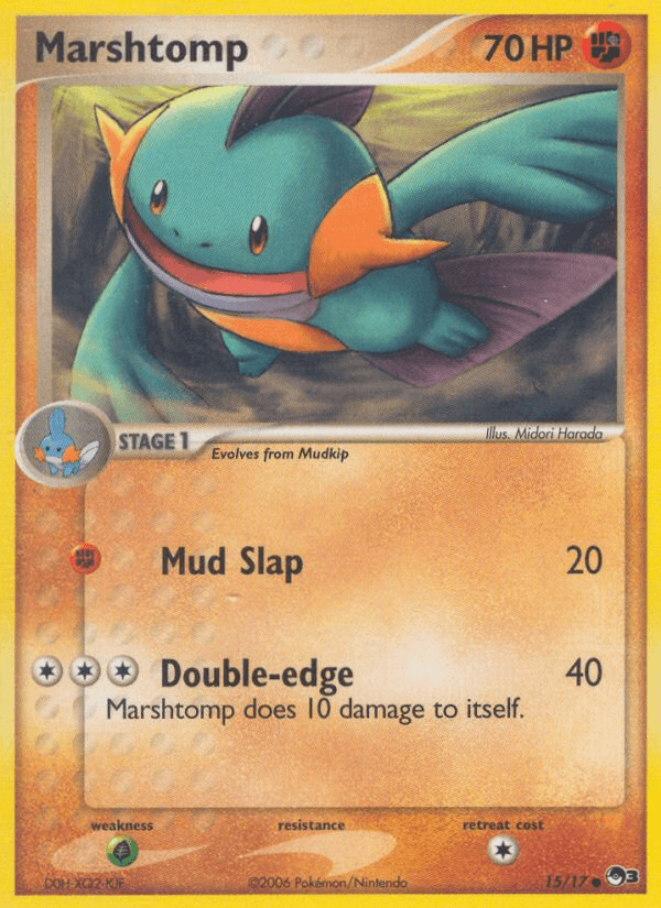 Marshtomp, carta 15 de POP Series 3