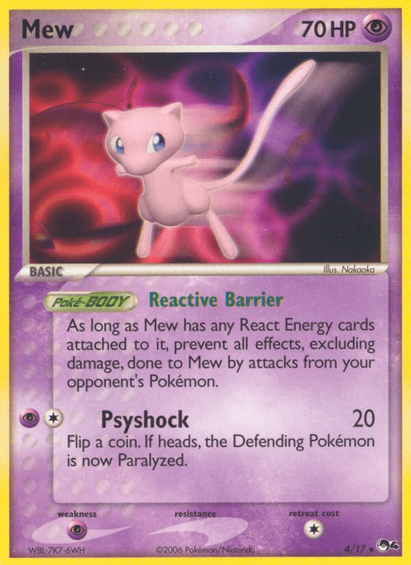Mew, carta 4 de POP Series 4