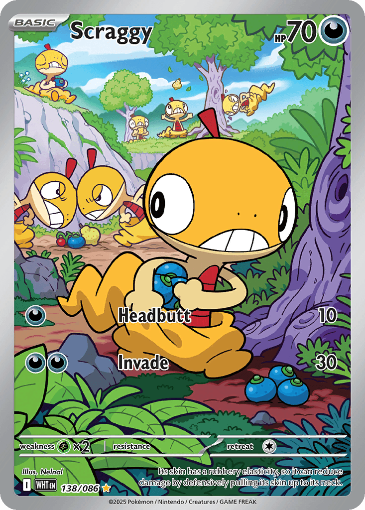 Scraggy, carta 138 de White Flare