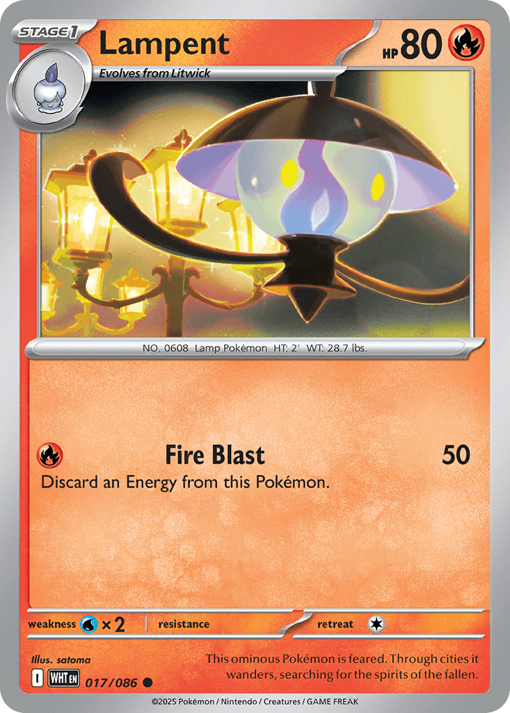 Lampent, carta 017 de White Flare