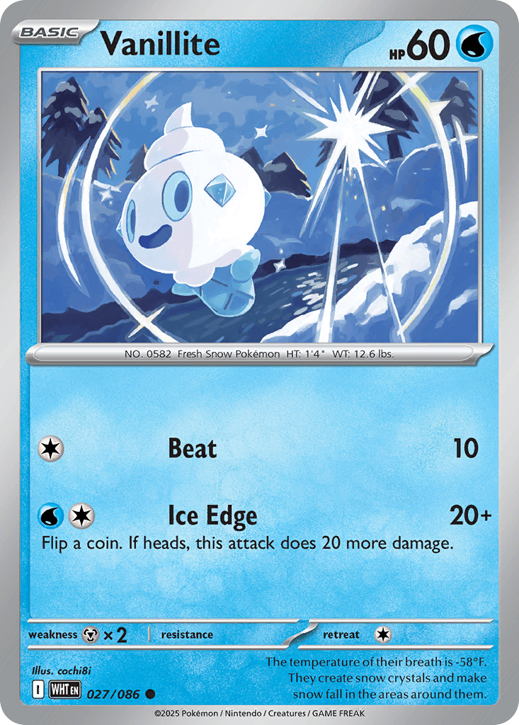 Vanillite, carta 027 de White Flare