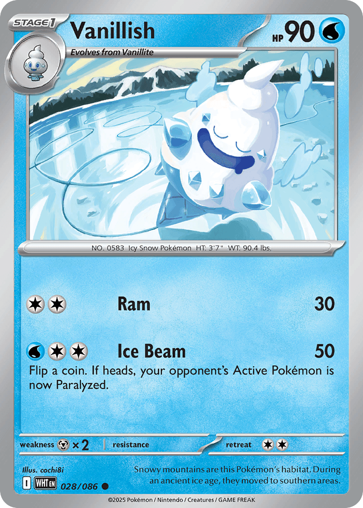 Vanillish, carta 028 de White Flare