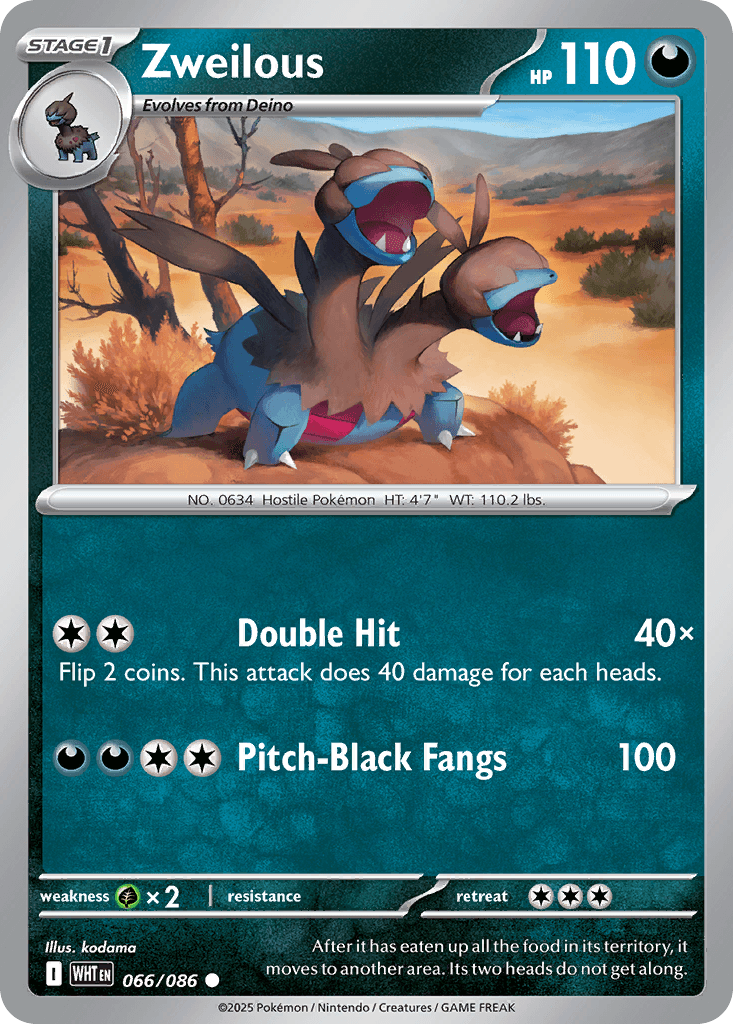 Zweilous, carta 066 de White Flare