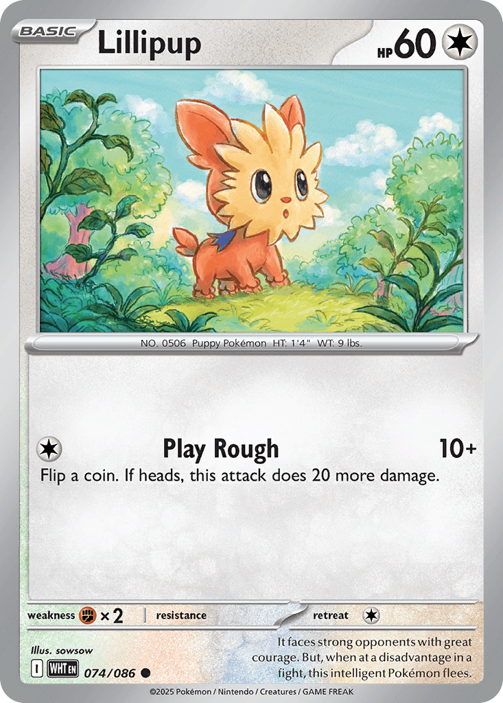 Lillipup, carta 074 de White Flare