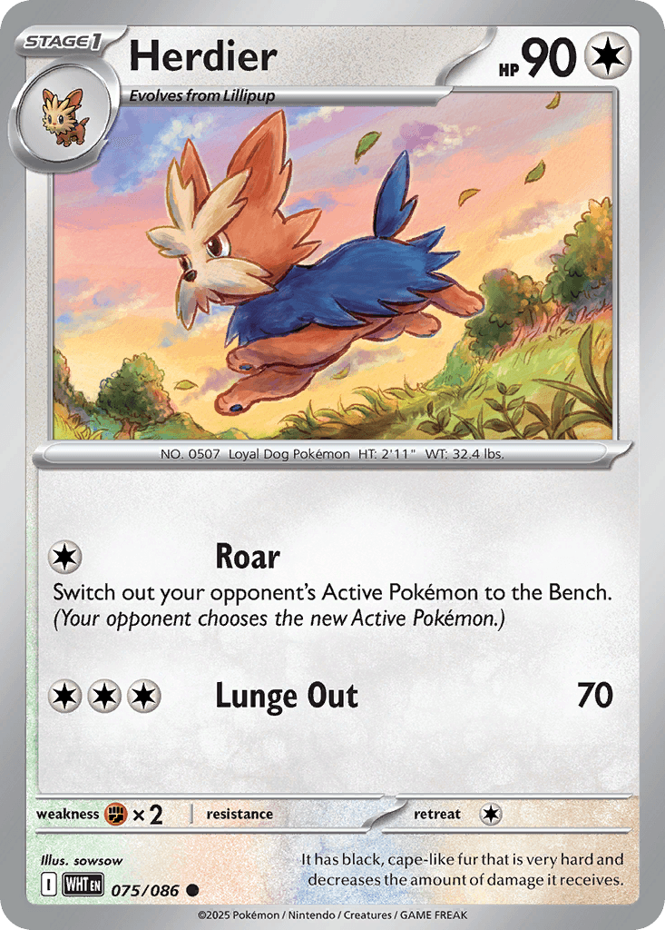 Herdier, carta 075 de White Flare