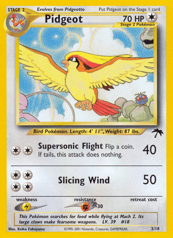 Pidgeot, carta 2 de Southern Islands