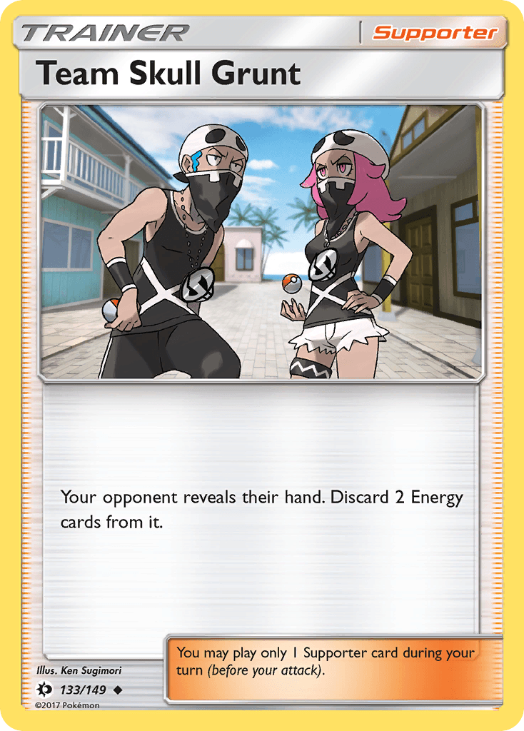 Team Skull Grunt, carta 133 de Sun & Moon