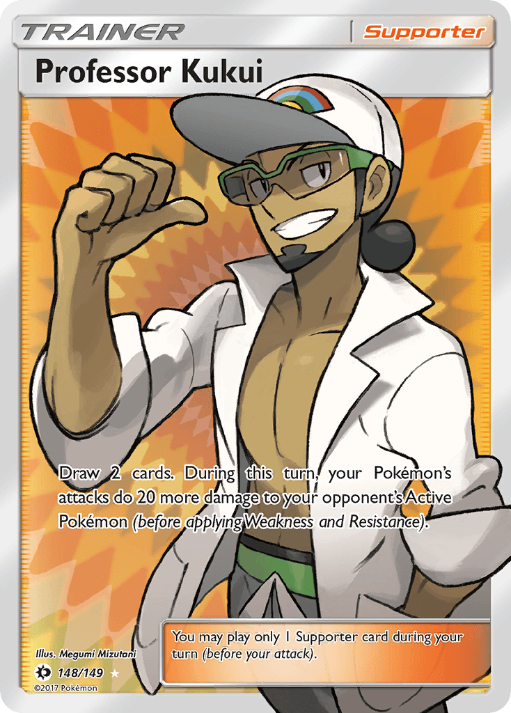 Professor Kukui, carta 148 de Sun & Moon