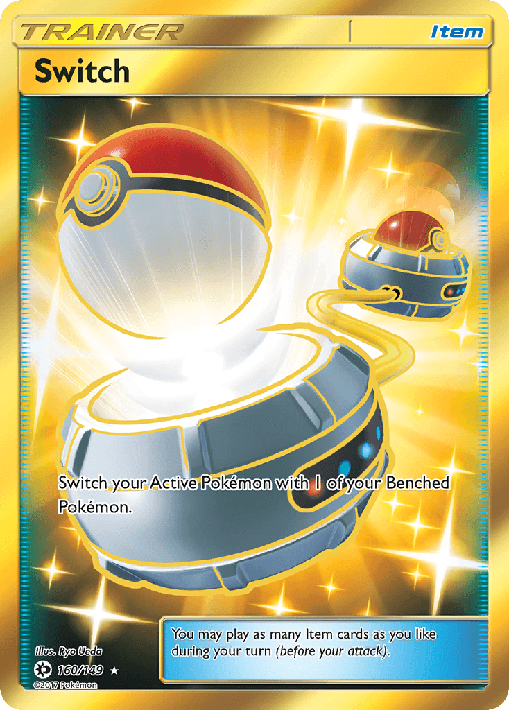 Switch, carta 160 de Sun & Moon