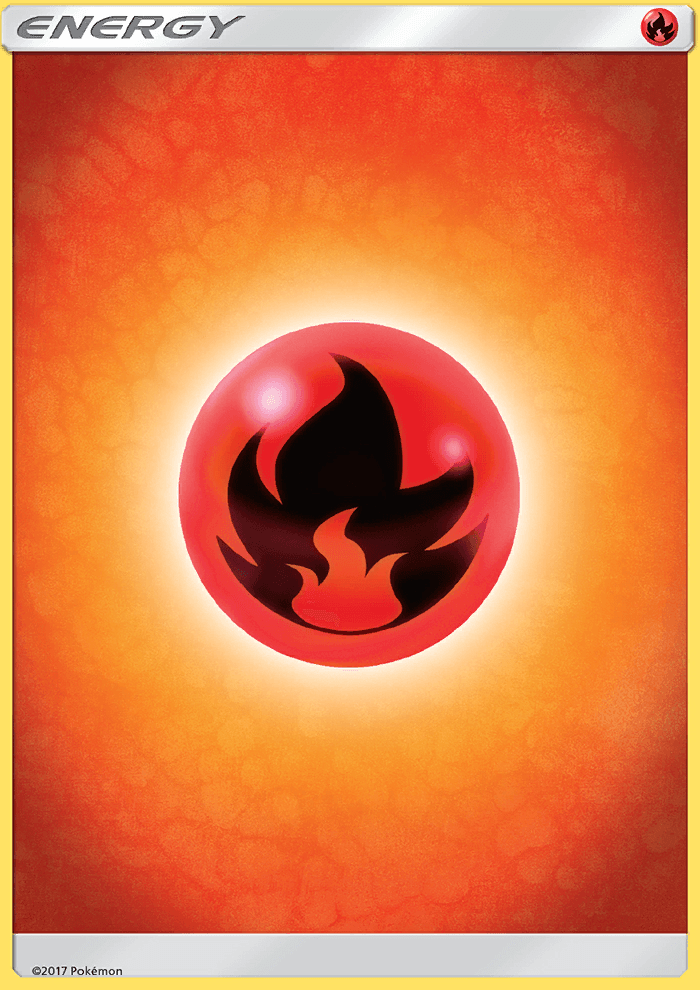 Fire Energy, carta 165 de Sun & Moon