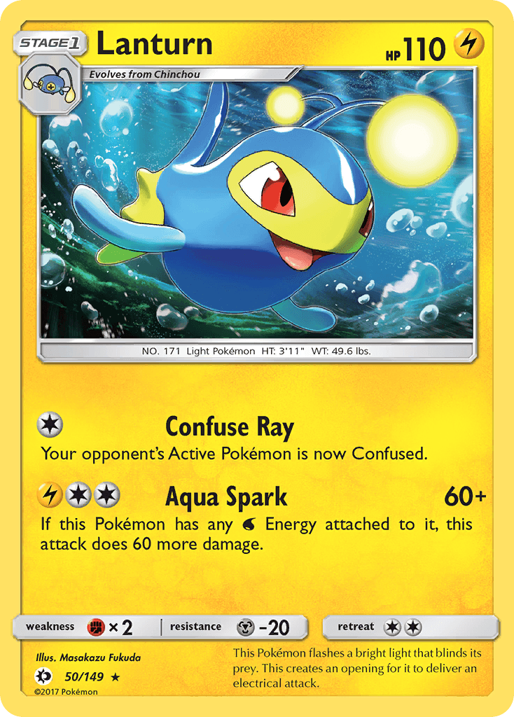 Lanturn, carta 50 de Sun & Moon