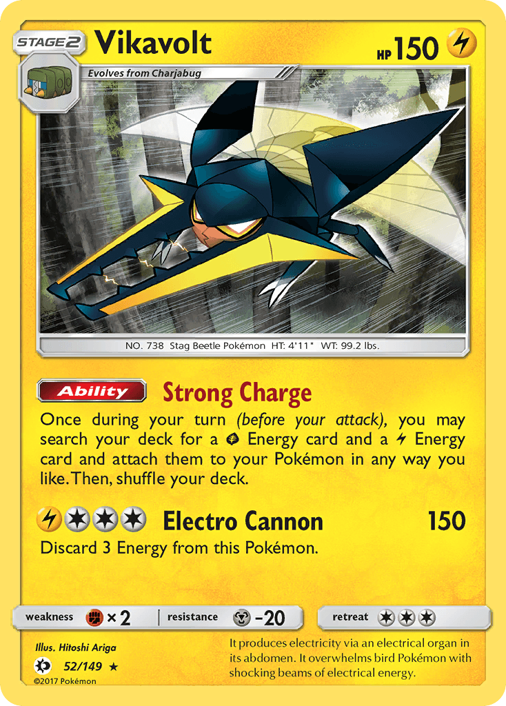 Vikavolt, carta 52 de Sun & Moon