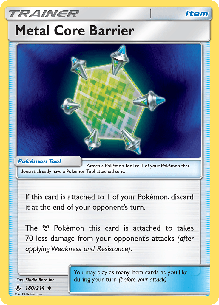 Metal Core Barrier, carta 180 de Unbroken Bonds