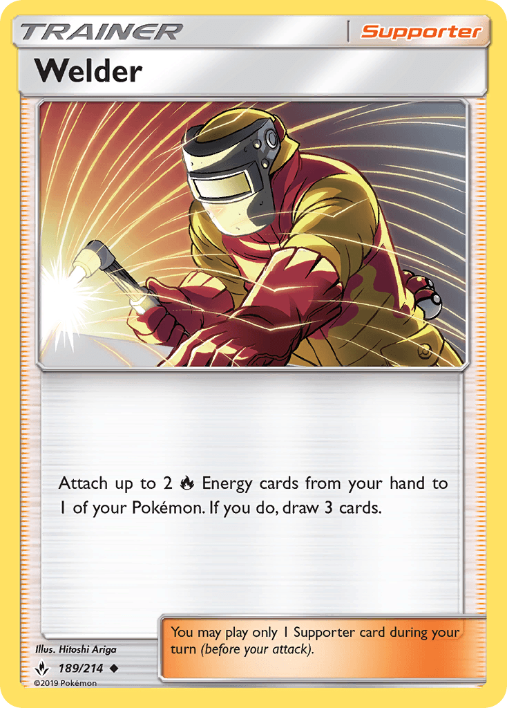 Welder, carta 189 de Unbroken Bonds