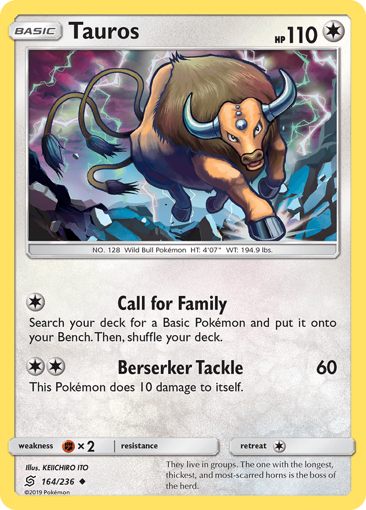 Tauros, carta 164 de Unified Minds