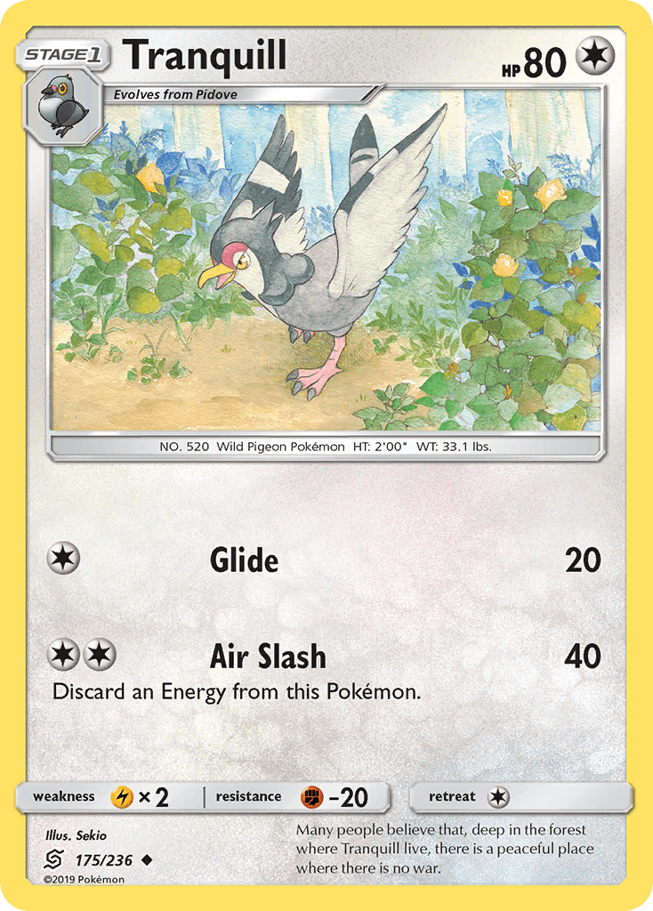 Tranquill, carta 175 de Unified Minds