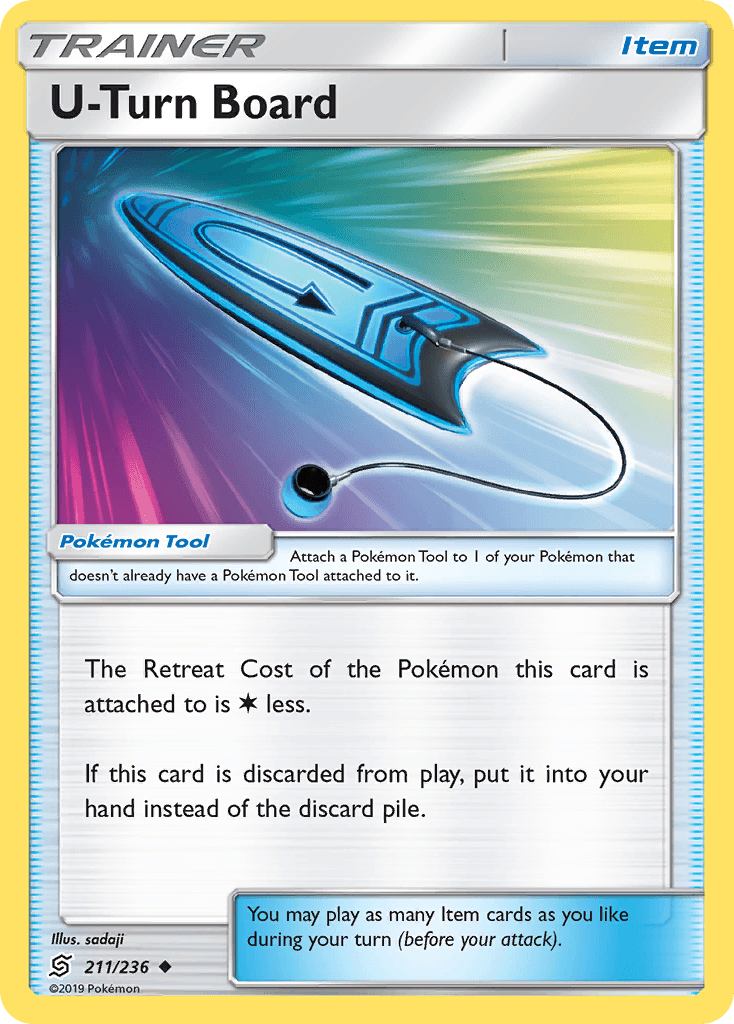 U-Turn Board, carta 211 de Unified Minds