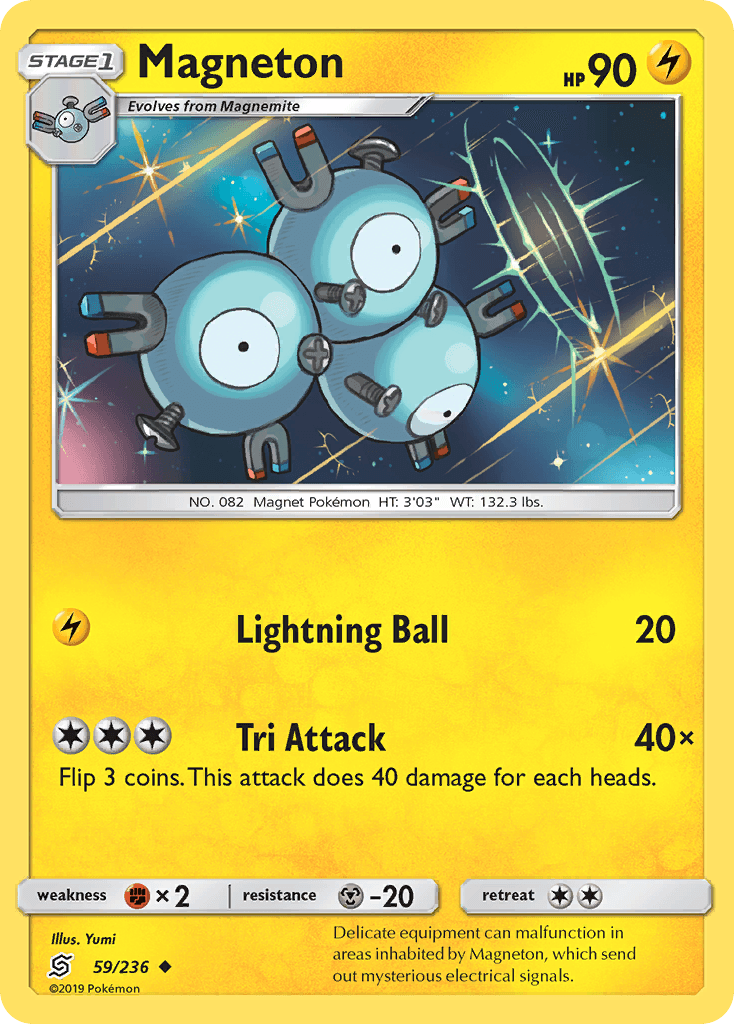 Magneton, carta 59 de Unified Minds