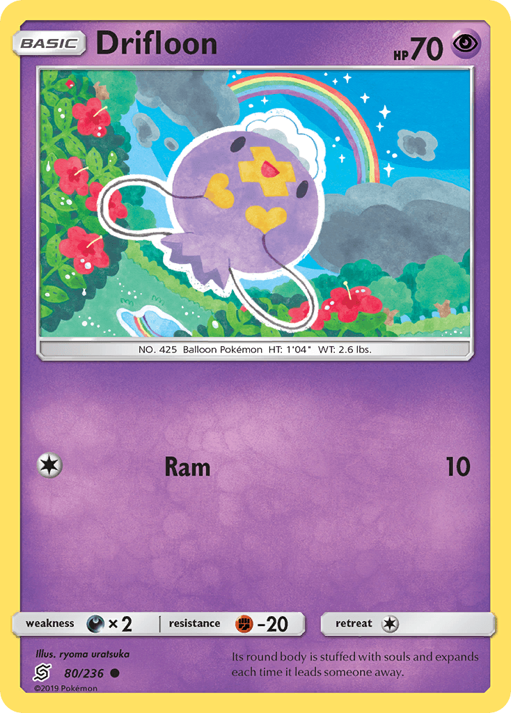 Drifloon, carta 80 de Unified Minds