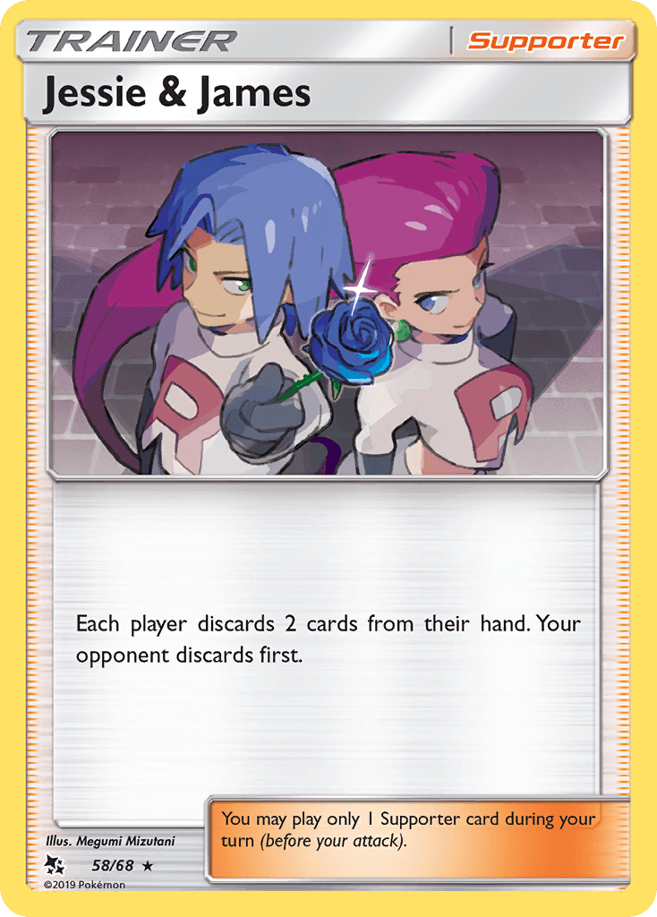 Jessie & James, carta 58 de Hidden Fates