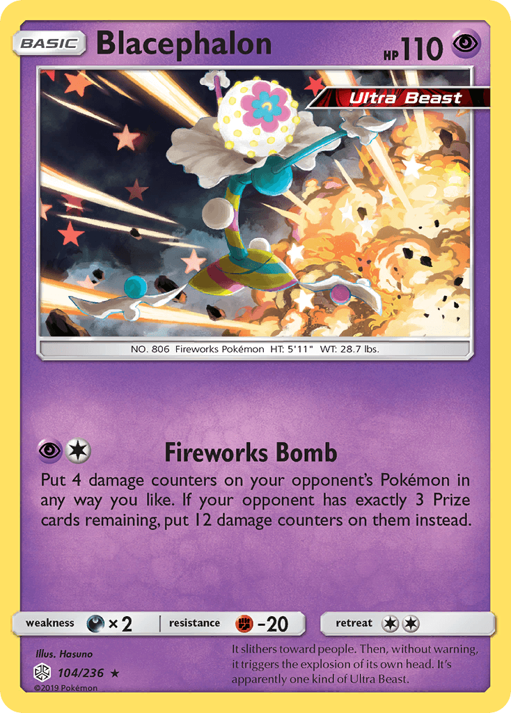 Blacephalon, carta 104 de Cosmic Eclipse