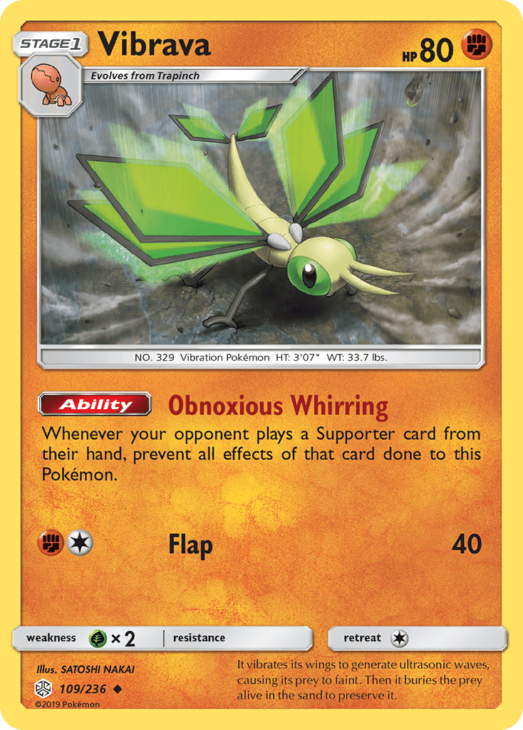 Vibrava, carta 109 de Cosmic Eclipse