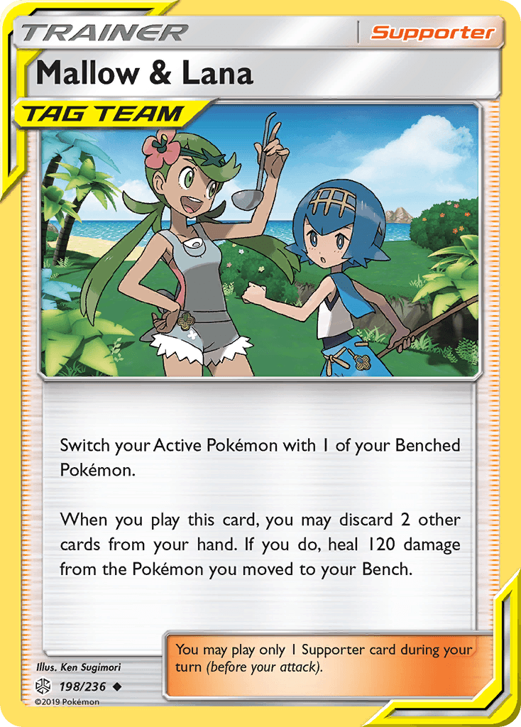Mallow & Lana, carta 198 de Cosmic Eclipse