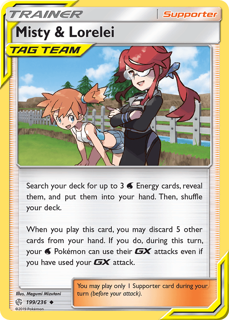 Misty & Lorelei, carta 199 de Cosmic Eclipse