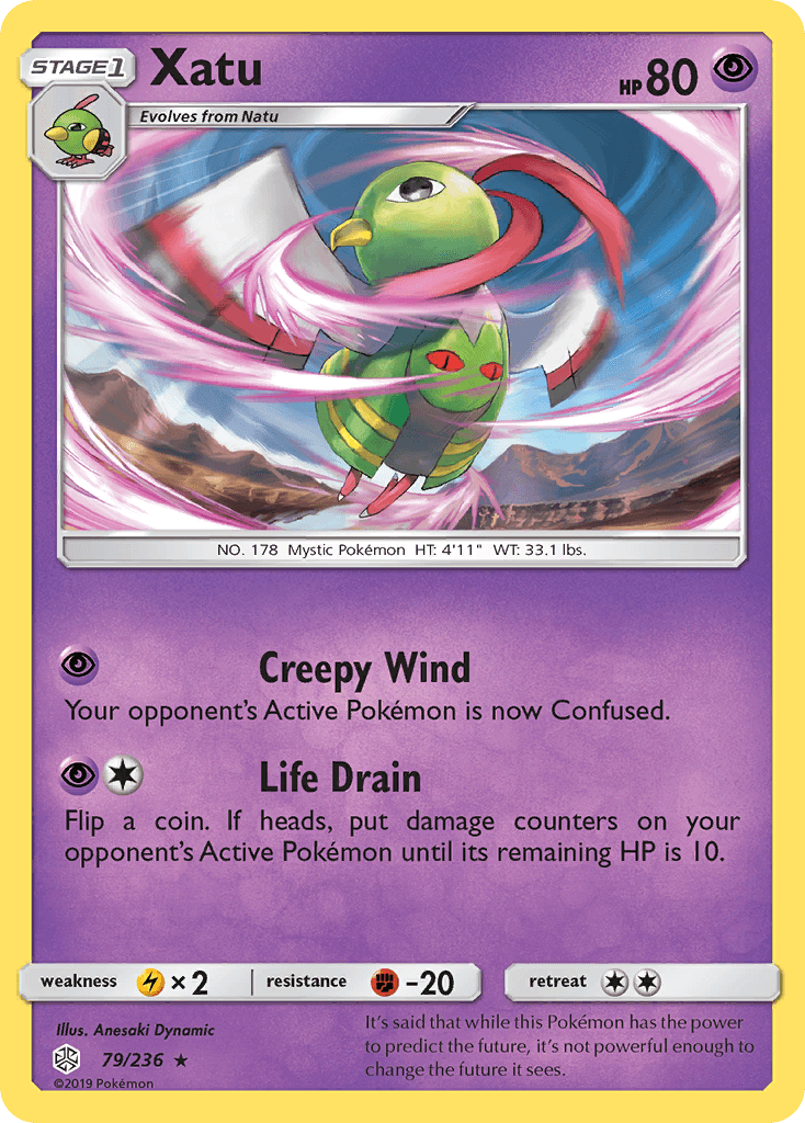 Xatu, carta 79 de Cosmic Eclipse