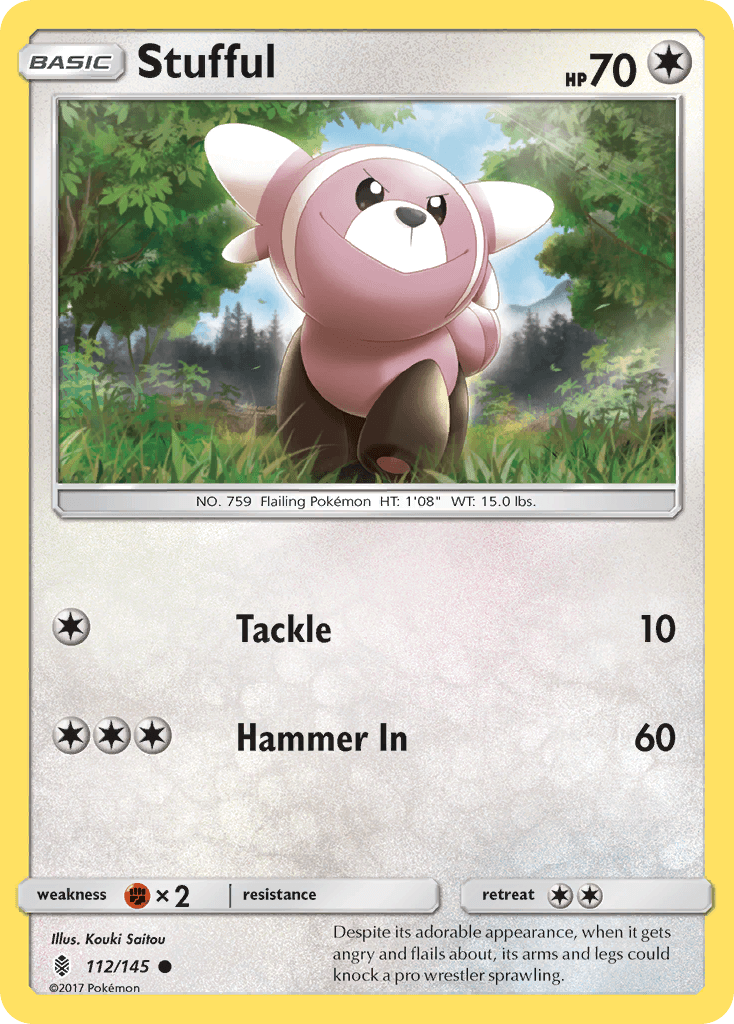 Stufful, carta 112 de Guardians Rising
