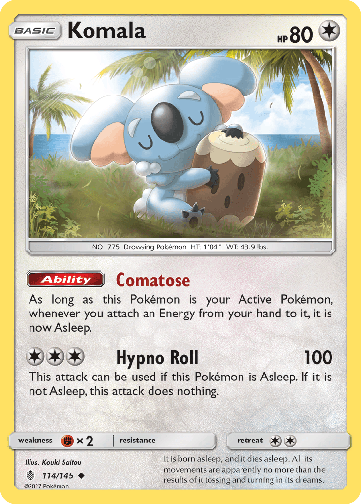 Komala, carta 114 de Guardians Rising