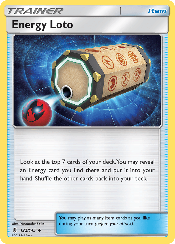 Energy Loto, carta 122 de Guardians Rising