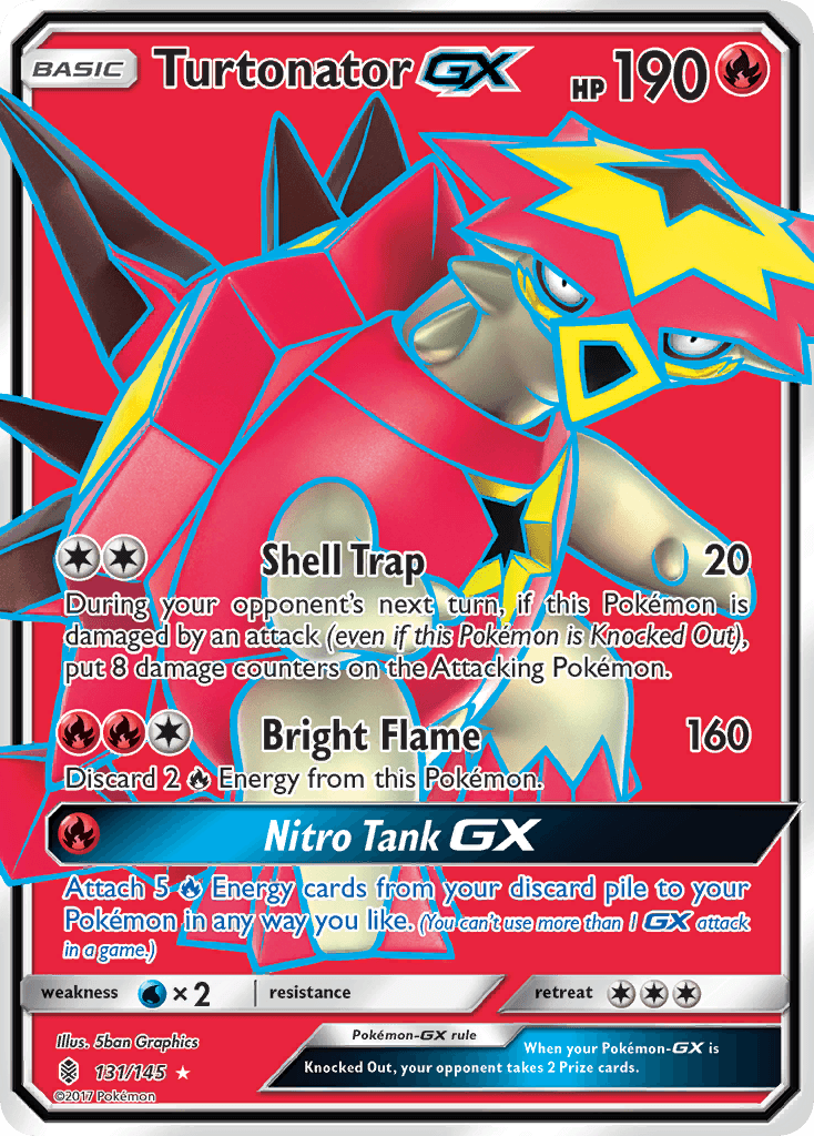 Turtonator GX, carta 131 de Guardians Rising