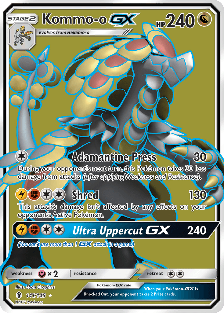 Kommo-o GX, carta 141 de Guardians Rising
